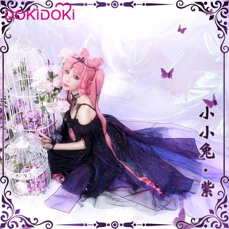 DokiDoki аниме косплей Сейлор Мун чибиуза дуцзинь платье Tsukino Usagi маленькая леди Serenity