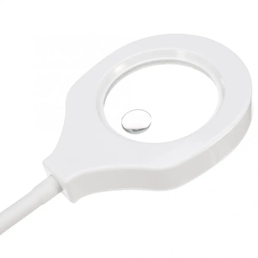 Портативная настольная светодиодная Лупа с зажимом и креплением