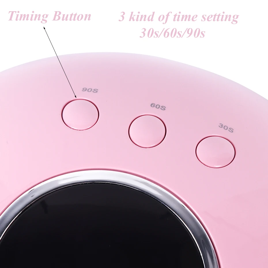 24 Вт/9 Вт Сушилка для ногтей Светодиодная УФ лампа отверждения гель лака быстрая