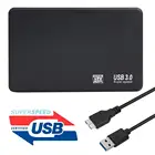 Корпус для жесткого диска 2,5 дюйма, переходник Sata к USB 3,0 2,0, 5 Гбитс, поддержка 2 ТБ HDD диска для WIndows Mac OS