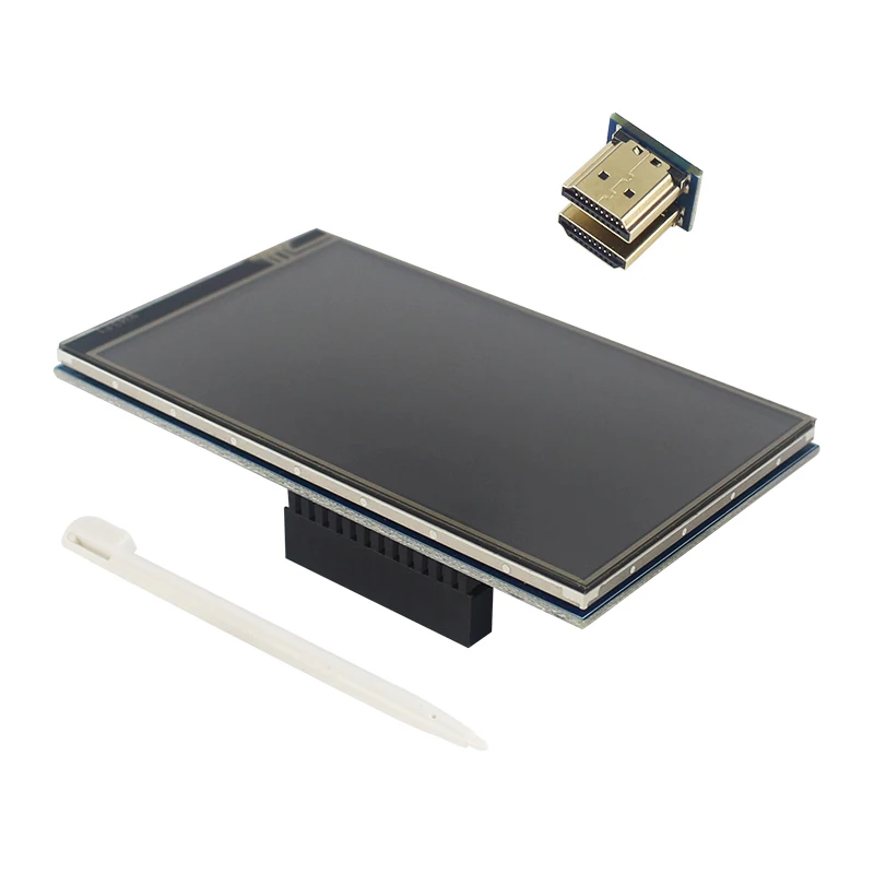 4 дюймовый TFT дисплей Raspberry Pi 800*480 IPS сенсорный экран ''HDMI ЖК модуль для 3 Model B 3B Plus