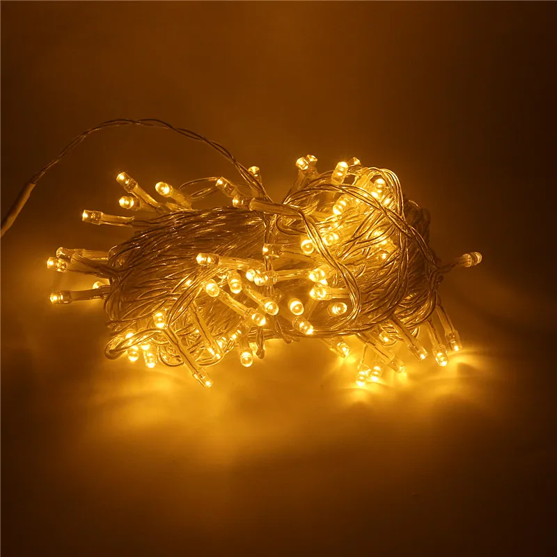 12 в сказочный светодиодный гирлянда для улицы праздника свадьбы рождественской