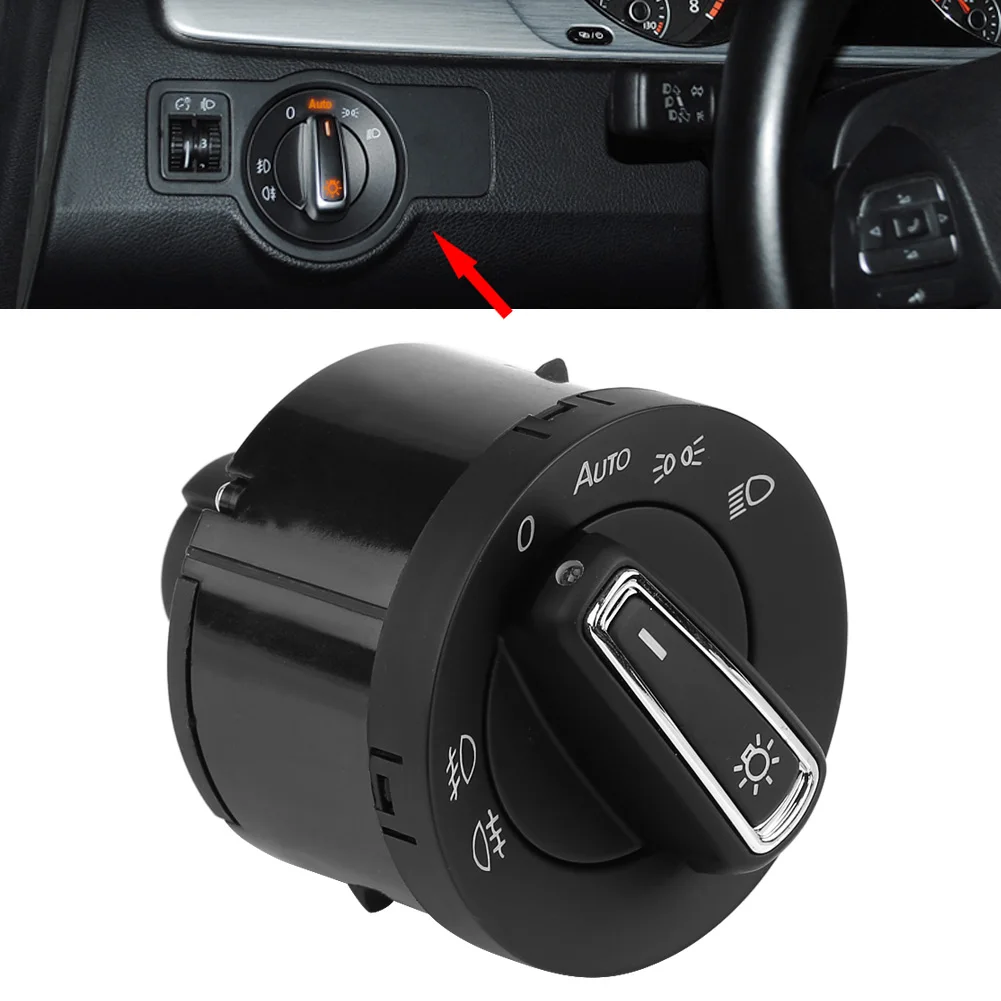 Auto Headlight Lamp Control Switch Light Sensor Module For MK5 MK6 Touran Passat 2006-2016+ Car Accessories Relay | Автомобили и
