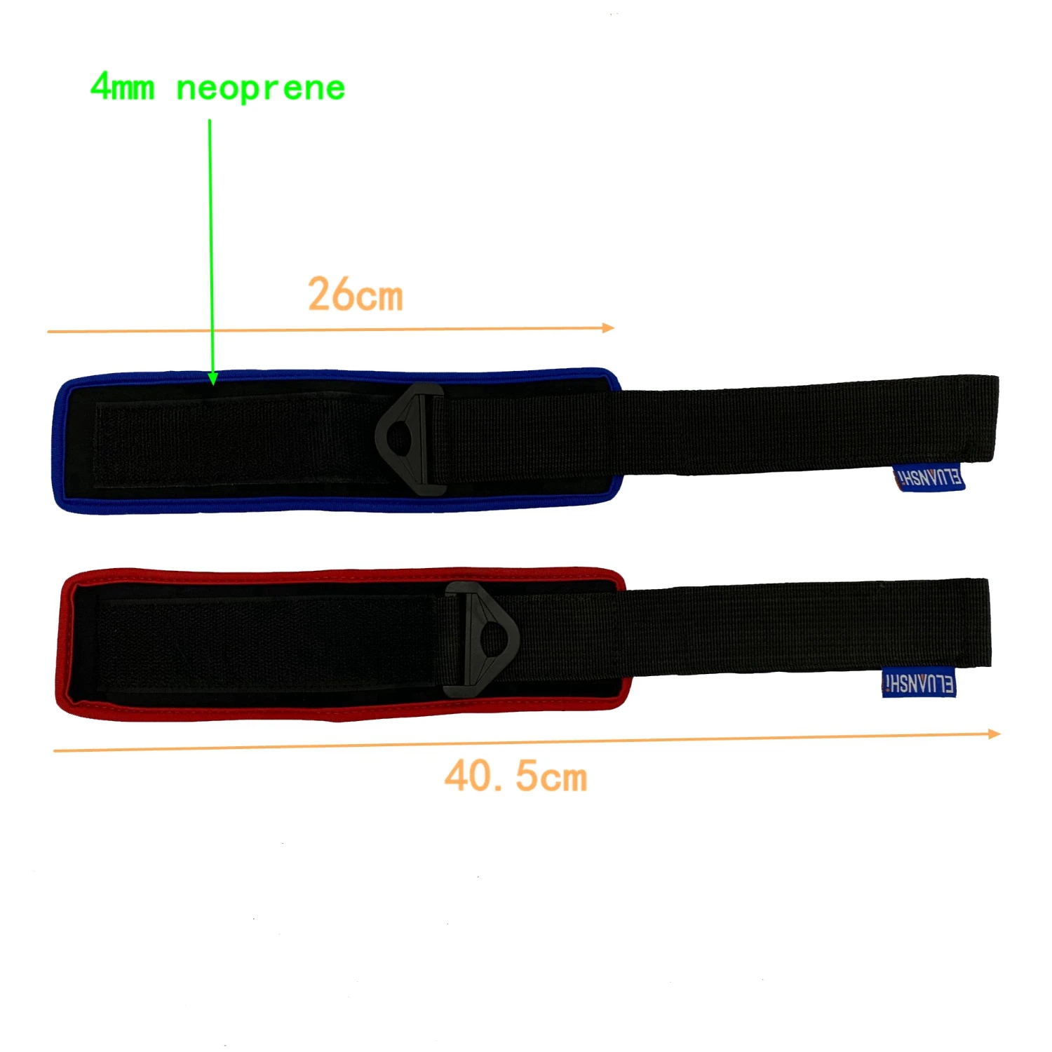 2pcs D ring Ankle Anchor Strap Belt Multi Gym Cable Attachment Thigh Leg Pulley Lifting Fitness Exercise Training parts|straps lifting|lifting
