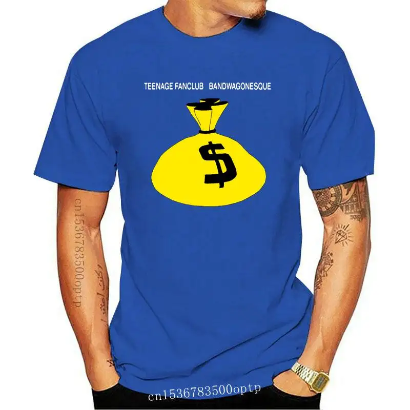 

Новинка 2021, Подростковая Мужская черная футболка Fanclub с бандажом рок-группы, размеры от S до 3XL