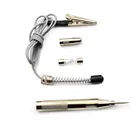 Новый зонд постоянного тока 6 в, 12 В, 24 В, Тестовая система освещения, зонд, лампа, цепь проверки автомобильного освещения, лампа, тестер напряжения, ручка-детектор, медь