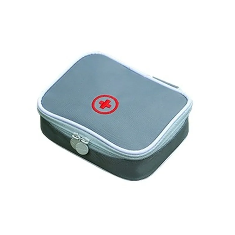 

13x10x4cm Portable Medicine Bag First Aid Kits Pouch Emergency Bag Organizer Sports Medicine Pill Storage Bag Box