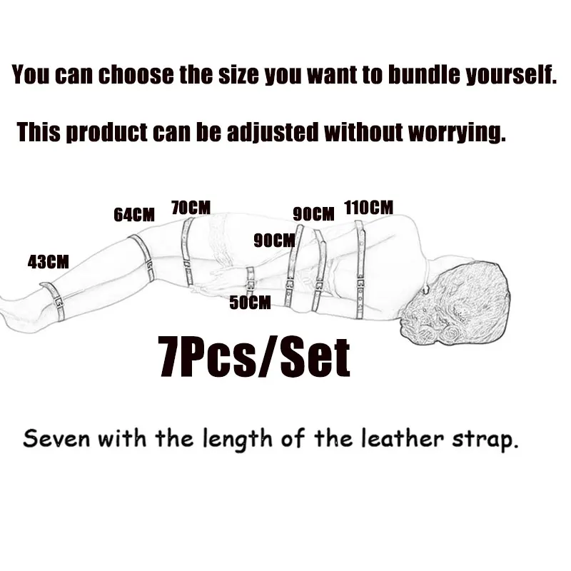 Plus Size Porno Babydoll Sexy Lingerie Women Handcuffs+Ankle Cuffs Hot Erotic Lenceria Costumes Sex Products | Тематическая одежда