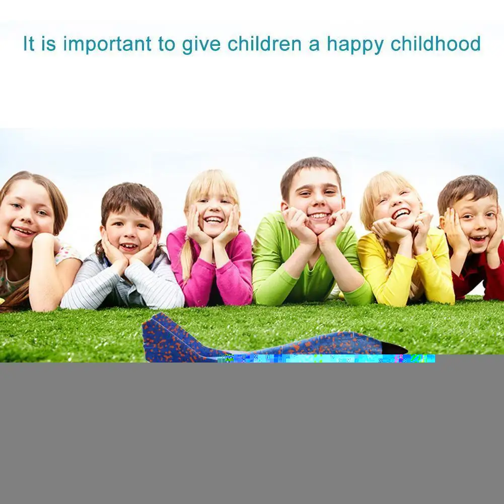 

43 см пенопластовый самолёт ручная работа летающий самолет истребитель летающий самолет детская забавная модель-головоломка игрушка подар...