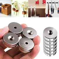 with hole small countersunk round neodymium magnet powerful strong rare earth permanent ndfeb magnets for diy