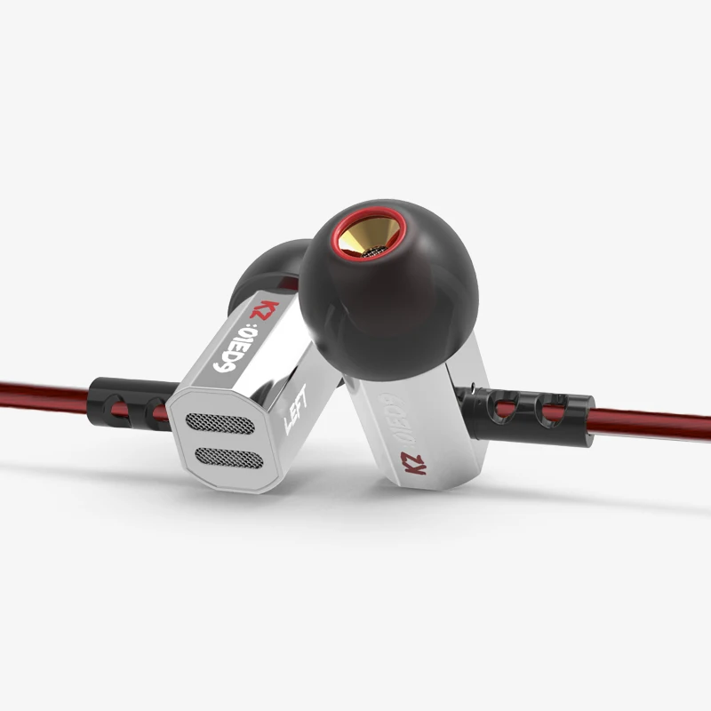 KZ ED9 In Ear Earphones Heavy Bass Music Mobile Phone Headset Fever HIFI Zinc Alloy Metal EDX ZST X ZS3 ES3 ES4 ATE | Электроника