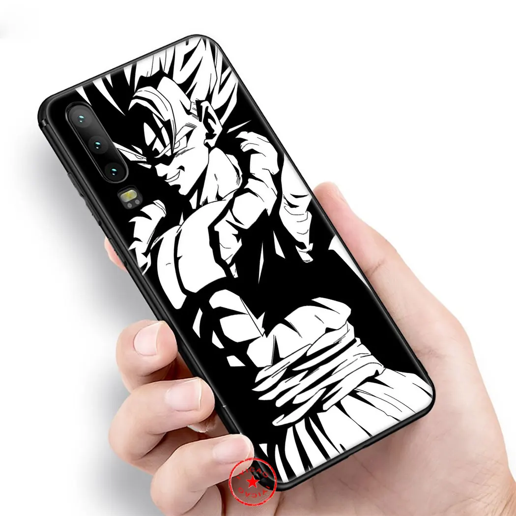 IYICAO Dragon Ball Cool Soft Case for Huawei P30 P20 Pro P10 P8 P9 Lite Mini 2017 P Smart Z Plus 2019 Cover |