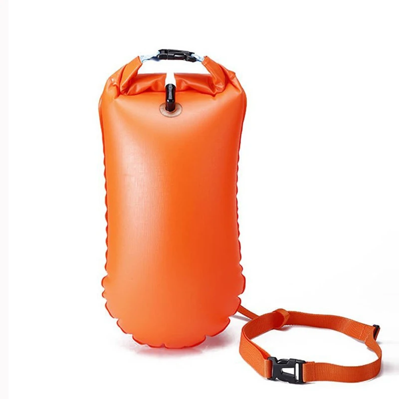 

Inflatable Swimming Device Safety Float Bag Swimming Bag Lifesaving Bag River Sea For Swimming Water Sport Storage Safety Bag