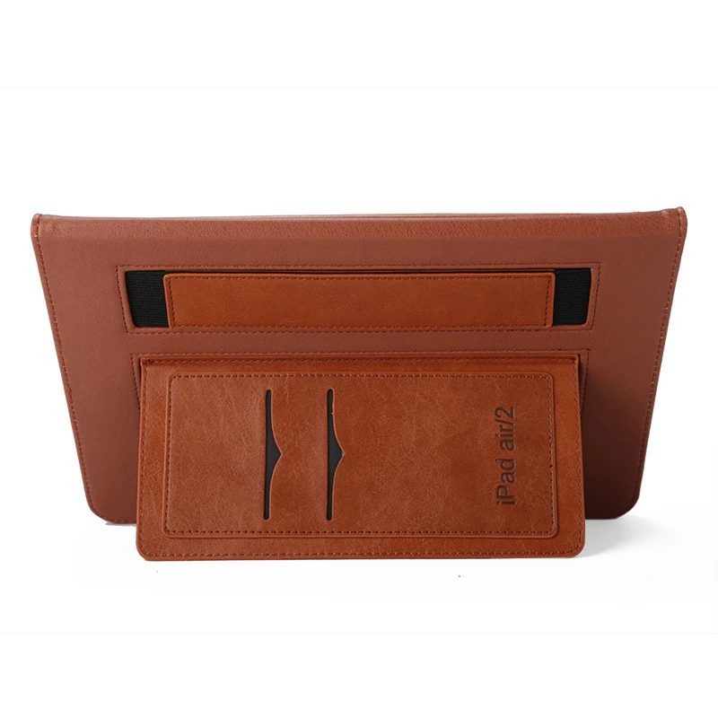 ПУ Кожаный чехол раскладушка Защитный Чехол планшет прикрепляющийся к для IPad