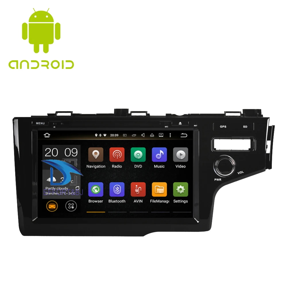 

Android 10,0 Восьмиядерный Автомобильный GPS-навигатор для Honda Fit/Jazz 2014-2022 правое Вождение автомобильное радио стерео Мультимедийный DVD-плеер