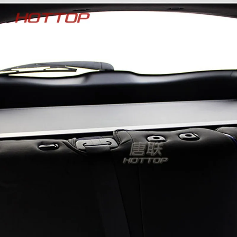 Черный защитный щит для заднего багажника затеняющая Крышка грузовой полки 1