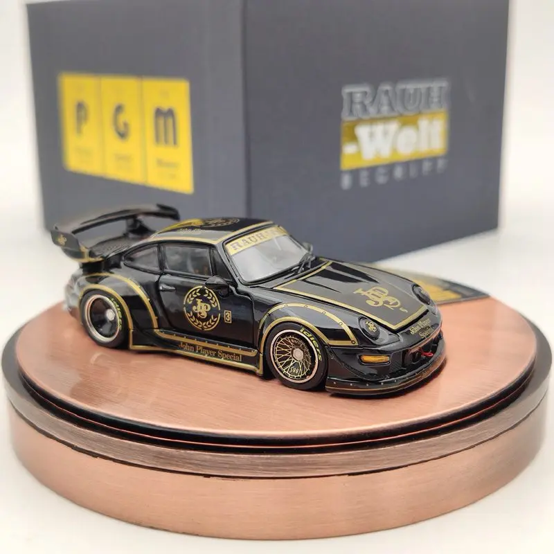PGM 1:64 для P ~ sche 993 RWB Rauh Welt Begriff литье под давлением модели Ограниченная серия