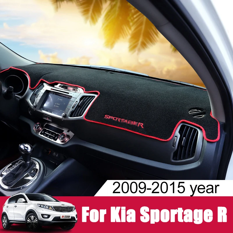 Чехлы на приборную панель автомобиля для Kia Sportage 3 2010 2011 2012 2013 2014 2015|Лепнина