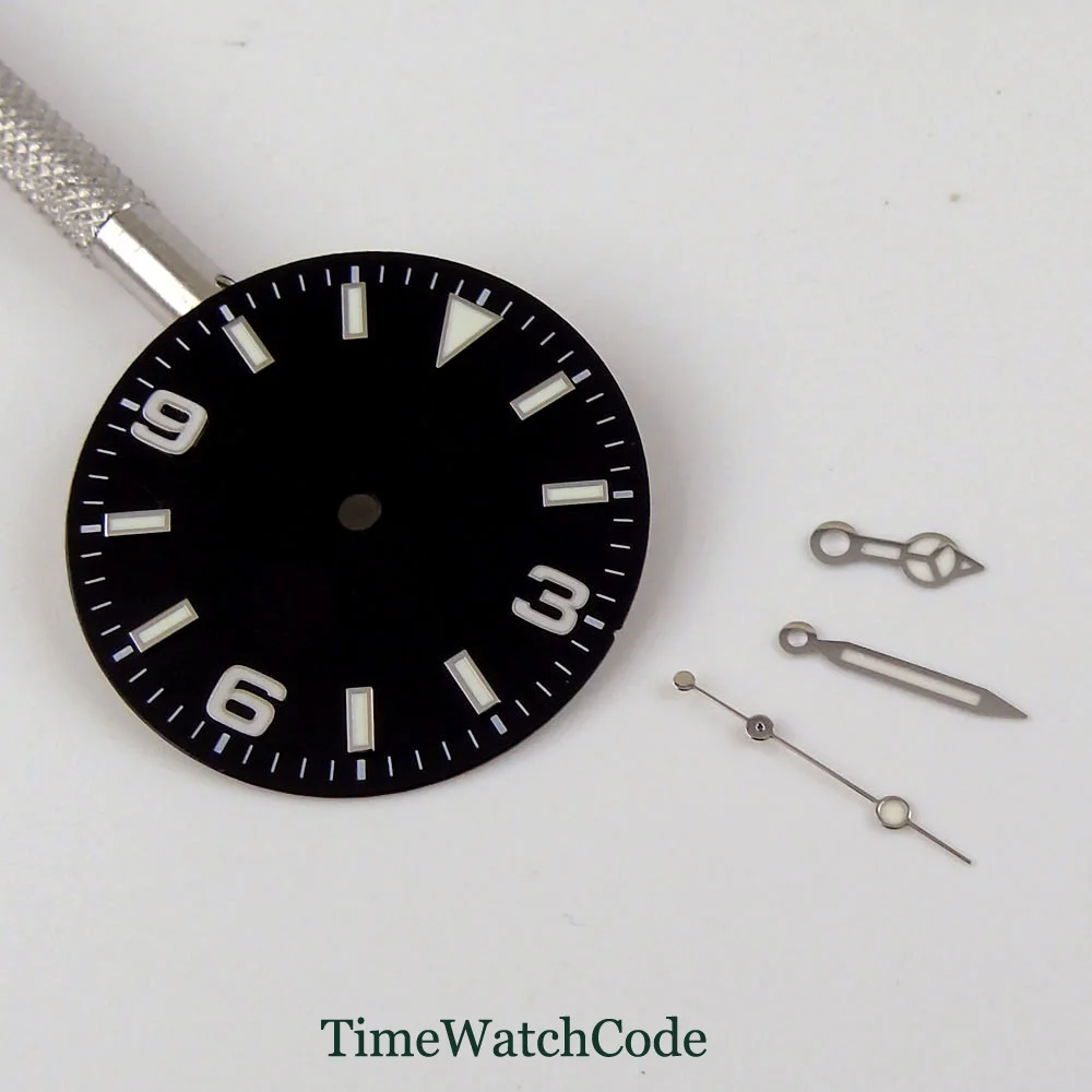 Набор из 40 мм части корпуса часов для автоматического часового механизма NH35 NH36 со