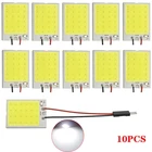 510X T10 светодиодный белый початок 24 светодиодный 24SMD для автомобиля с ребристой пластиной укрыты внутренной сводной светильник лампочка 12V светильник s Панель лампа для чтения Авто W5W переходник для фестона