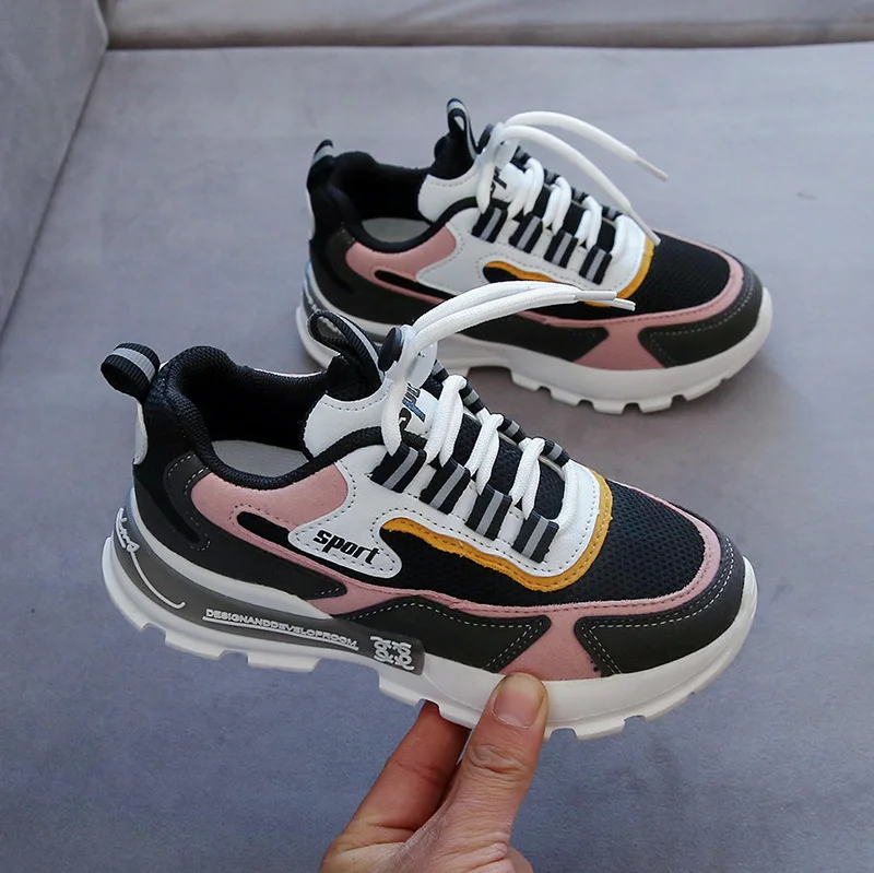 

Jane New Kids Running Sneakers Children Sports Shoes Breathable Mesh Boys Casual Walking Outdoor Lightweight Girls boys Shoes