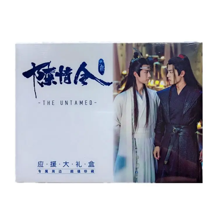 Новая Подарочная коробка Chen Qing Ling Xiao Zhan Wang Yibo со звездами блокнот открытка Постер