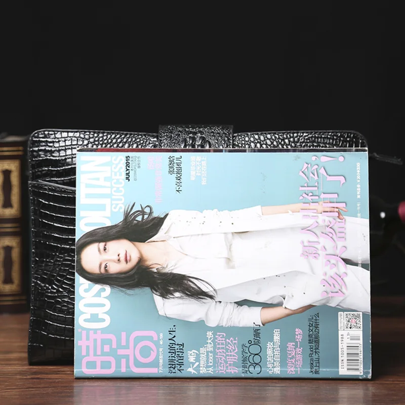 Youda новая сумка клатч с узором крокодиловая кожа в стиле ретро унисекс