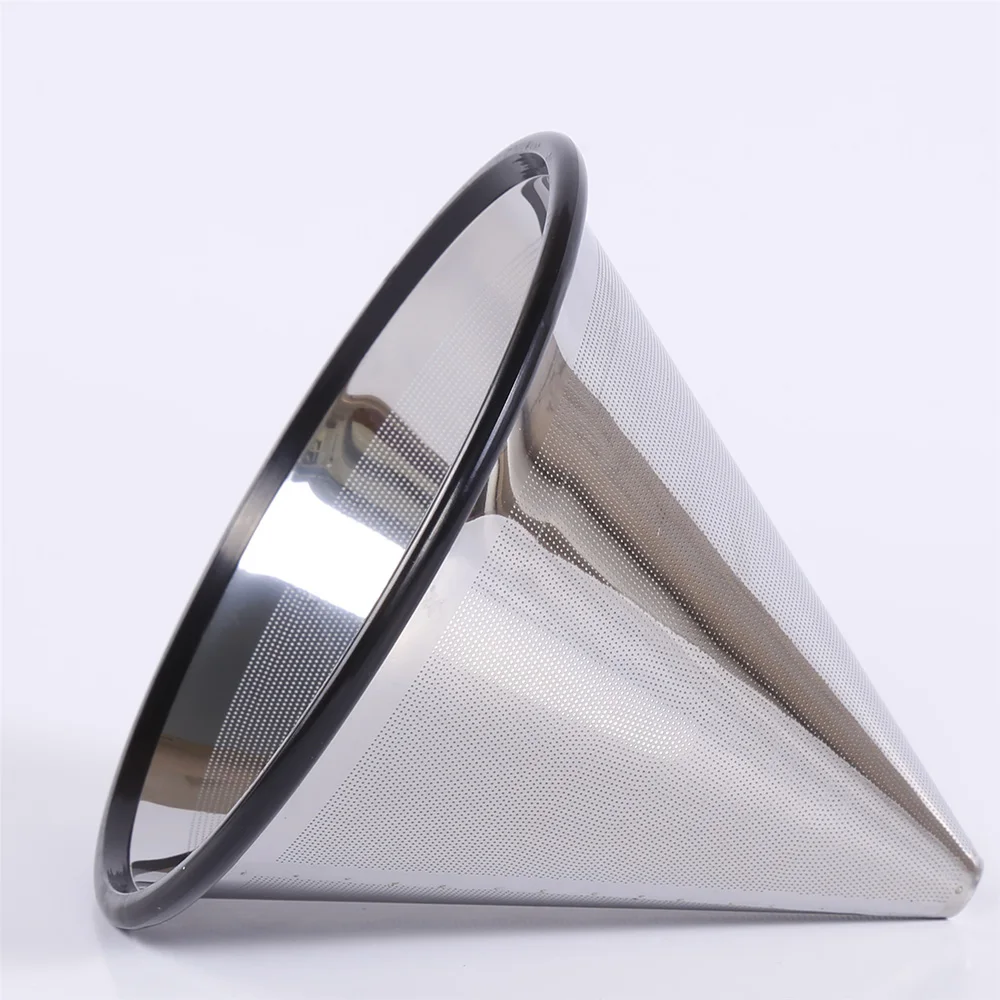 Многоразовый кофейный фильтр держатель из нержавеющей стали металлическая