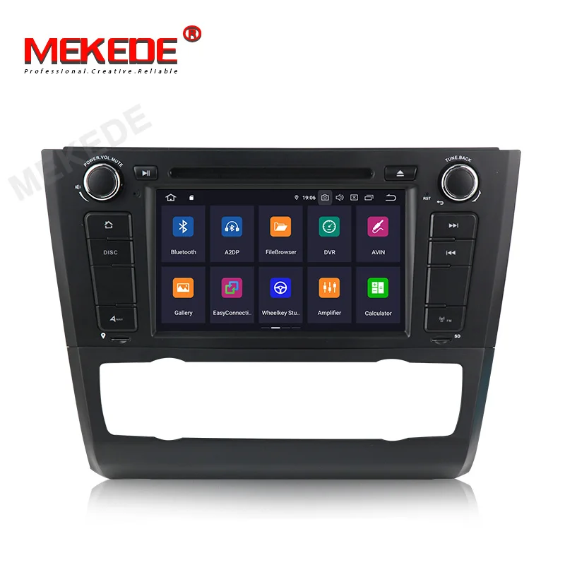MEKEDE 4 + 64G 1 Din PX5 автомобильный dvd плеер для BMW E87 серия E88 E82 E81 I20 gps навигация