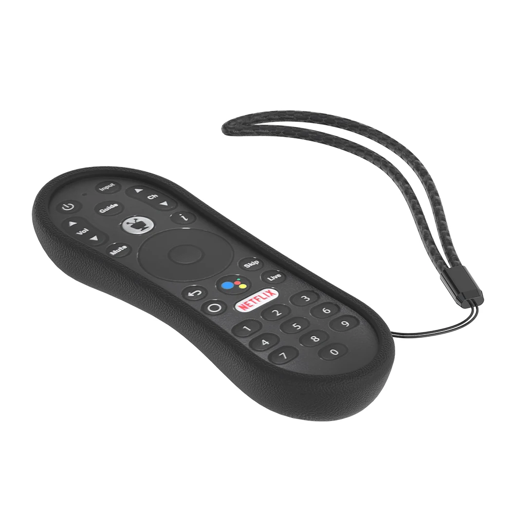 sikai silicone protective case for remote control of the tivo stream 4k shockproof anti lost remote cover holder for tivo stream free global shipping