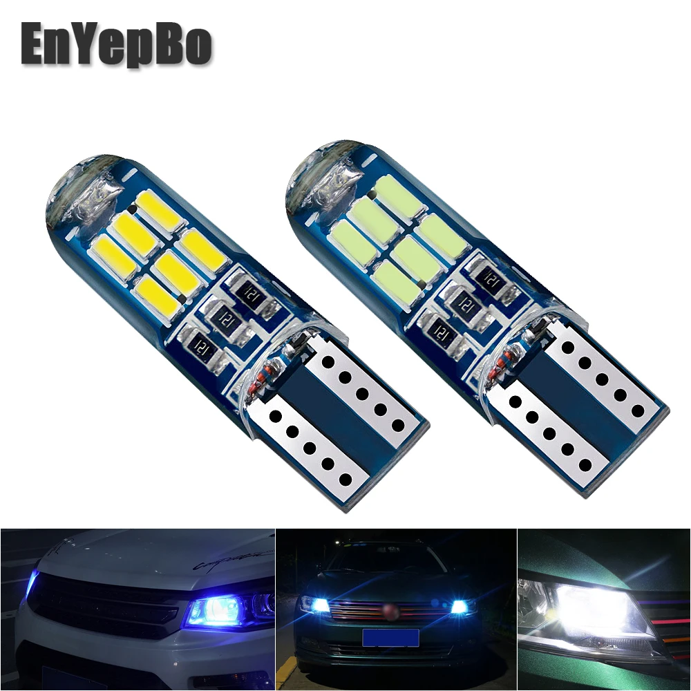 2 шт. автомобильные габаритные огни T10 W5W для Kia Rio K2 Ceed K3 K5 RIO FORTE SPORTAGE CERATO CARENS
