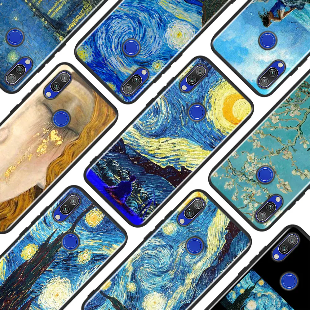 Чехол для телефона черный силиконовый Xiaomi Redmi Note 8 7 6 5 4X 4 K20 Pro 7A 6A S2 5A Plus|Бамперы| |