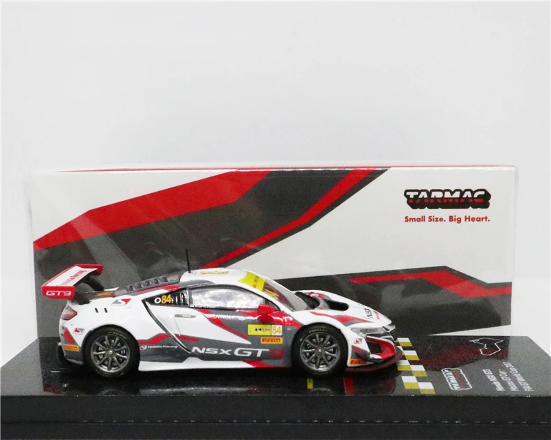 Tarmac работает 1: 64 Honda NSX GT3 Macau GT Cup FIA GT World Cup литой модельный автомобиль