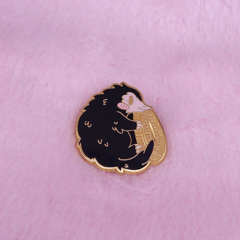 Niffler holding galleon брошь блестящая монетная булавка чудесная Волшебная Коллекция