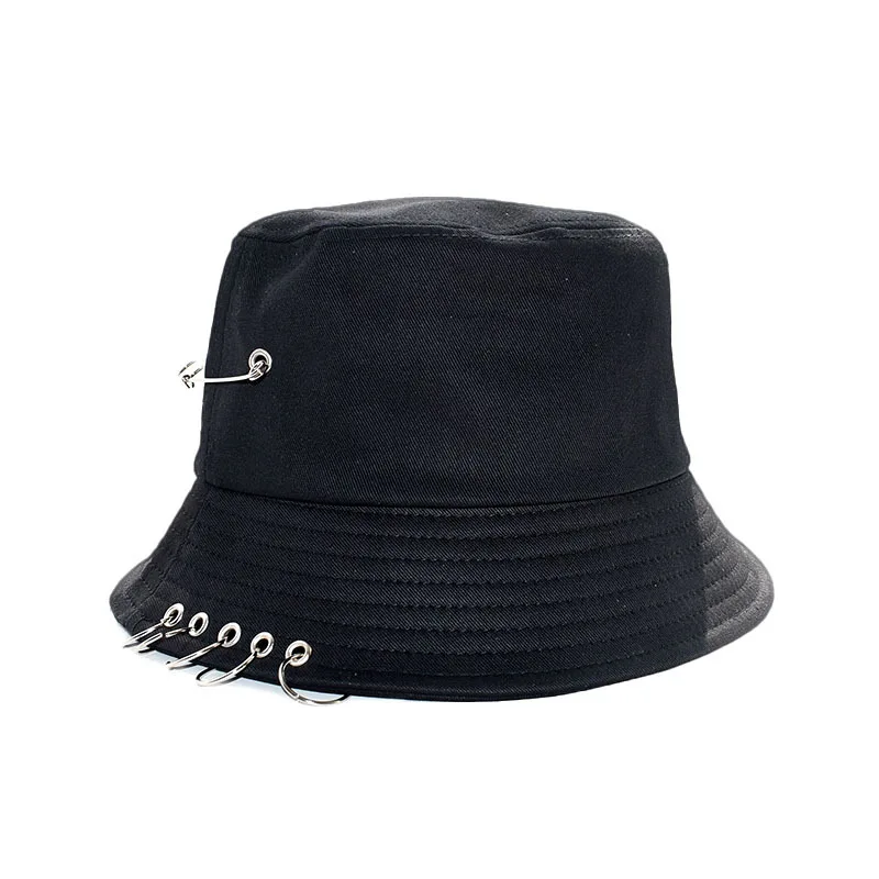 

Fisherman Hat Men's And Women's Tide Brand Korean Version Of The Trendy Hip-Hop Summer Ins Wild Japanese Belt Ring Sun Protectio