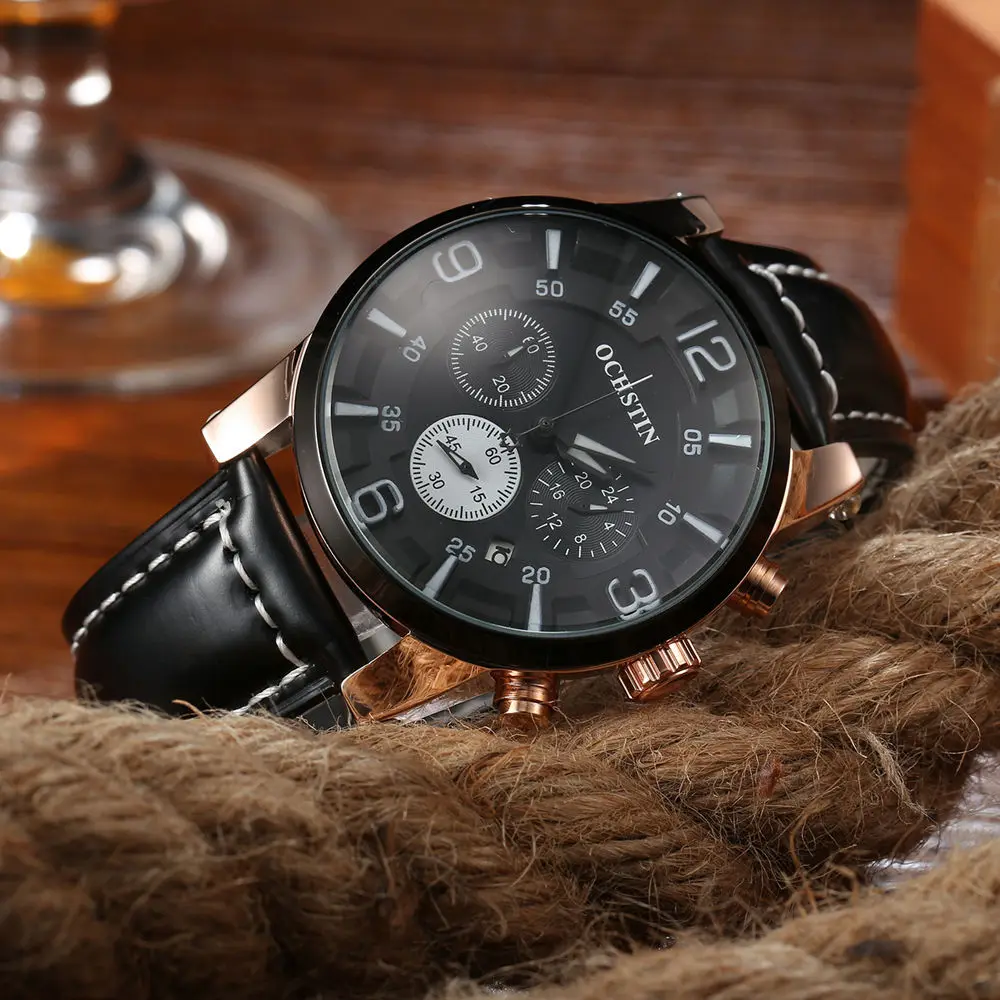 

OCHSTIN Augustine 052D Men's Fashion watch Water watch Men's watch Quartz Calendar watch