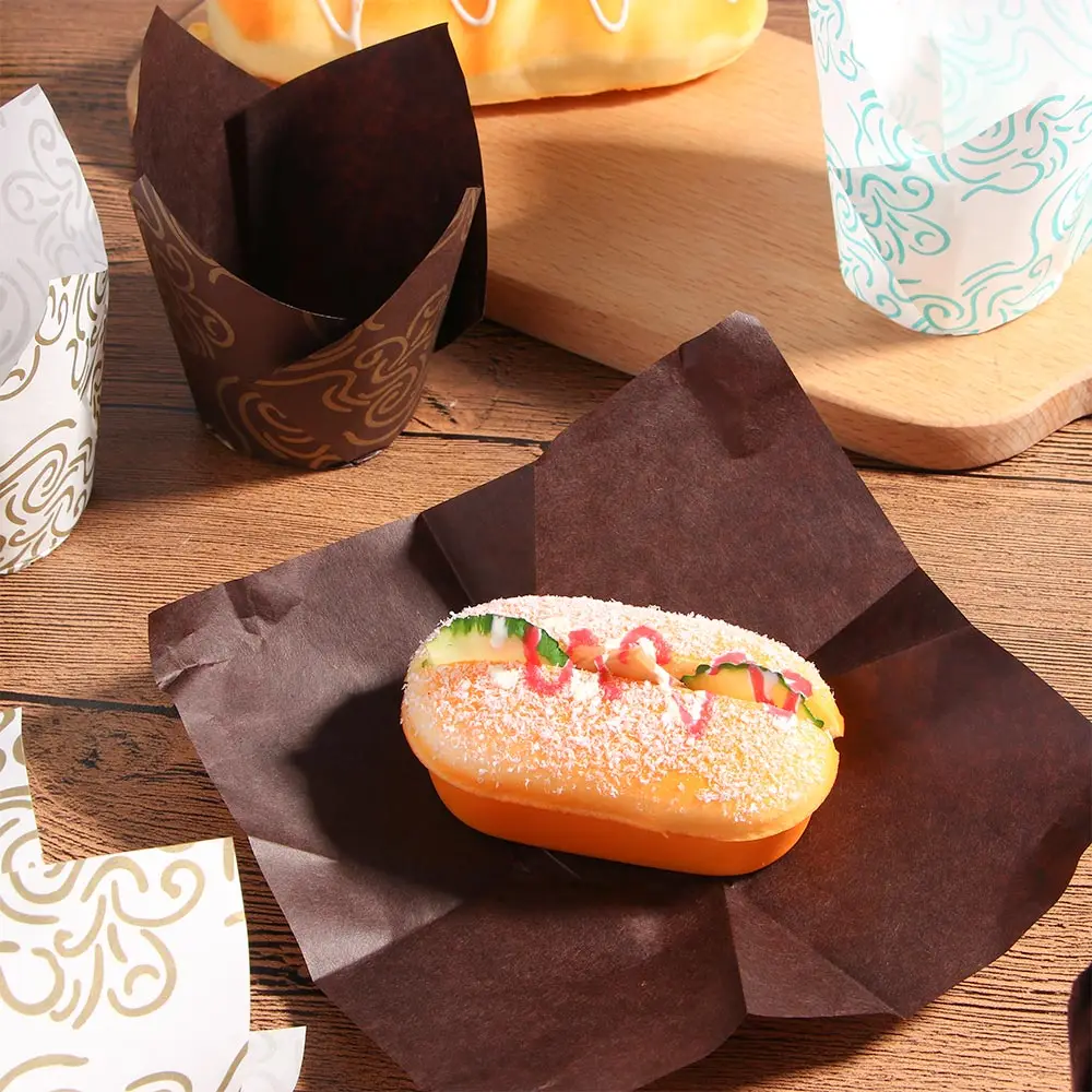 50 цветов форма для торта бумажная чашка бумажные чашки кексов Чехлы