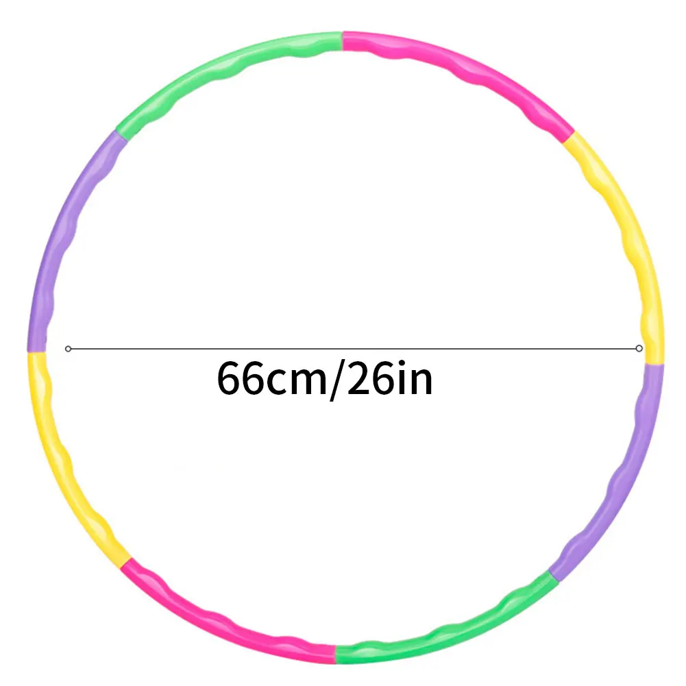 

Home workout sports hoop Slimming massage hoop fitness excercise Detachable Massage Hoops accessories bodybuilding equipment
