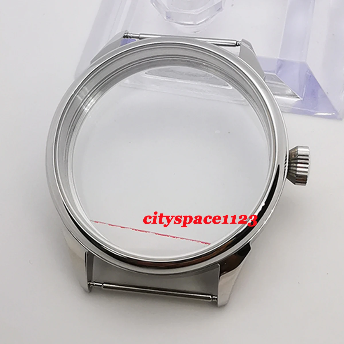 Чехол для часов стерильный из нержавеющей стали 42 мм подходит ETA 6497 6498 ST3600 часы с