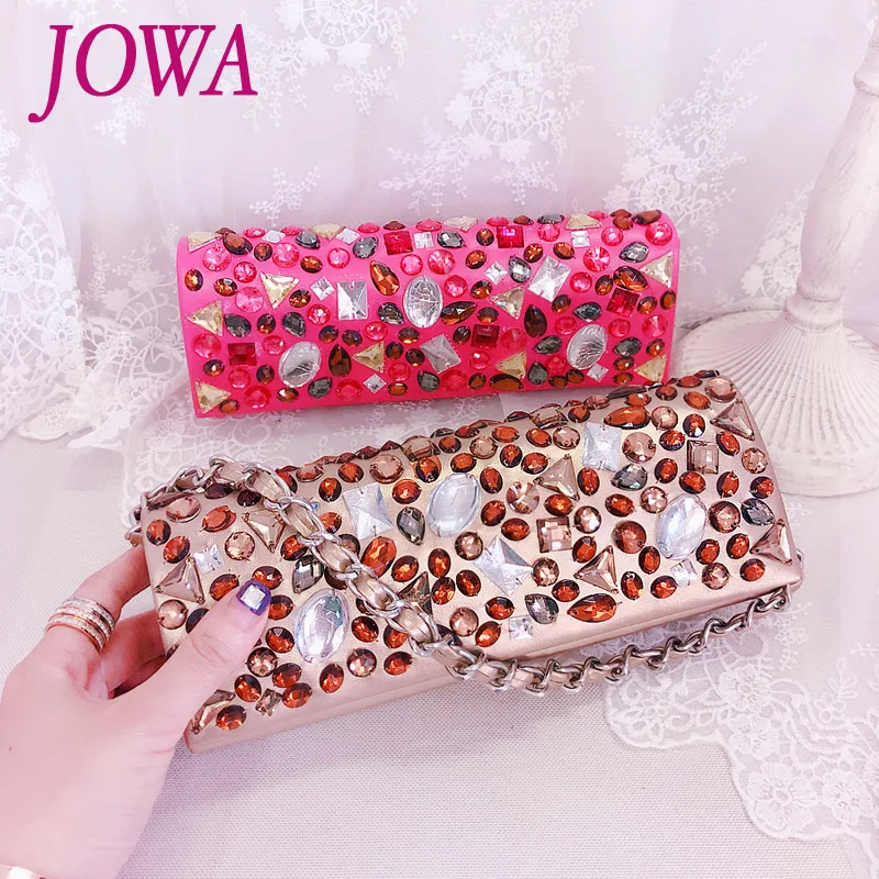 Special Offer Women Crystal Evening Bags Fashion Shiny Handbags Night Purse Wedding Lady Diamond Rhinestone Clutches Chain Shoul | Багаж и