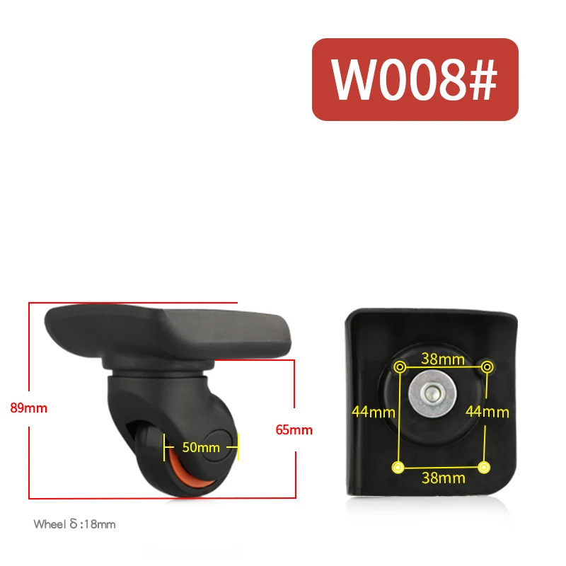 Trolley Case Luggage Wheel Repair Universal Travel travel rolling luggage Suitcase Parts Accessories suitcase replacement wheels
