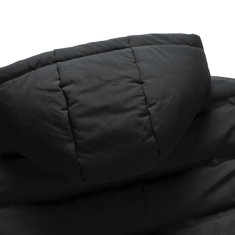 

2020 Winter Men's Coats Warm Thick Male Jackets Padded Casual Hooded Warm Lightweight Parkas Men Overcoats Mens Clothing 5XL