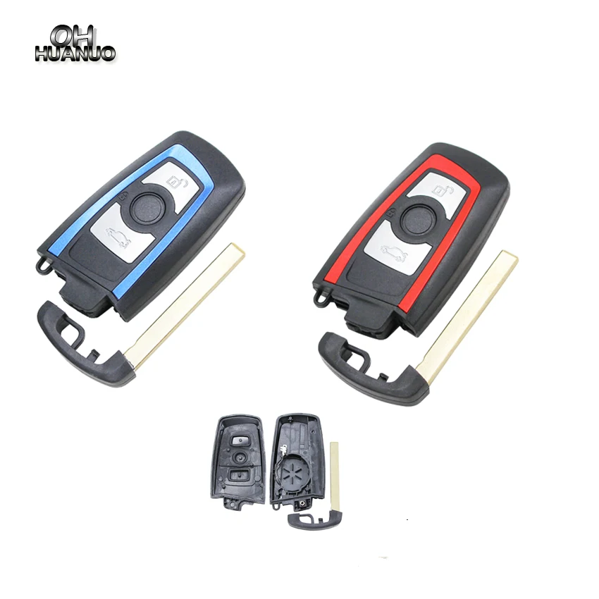CAS4 F шасси 7 серии 3 кнопки дистанционного управления Оболочка Чехол Fob HU100R