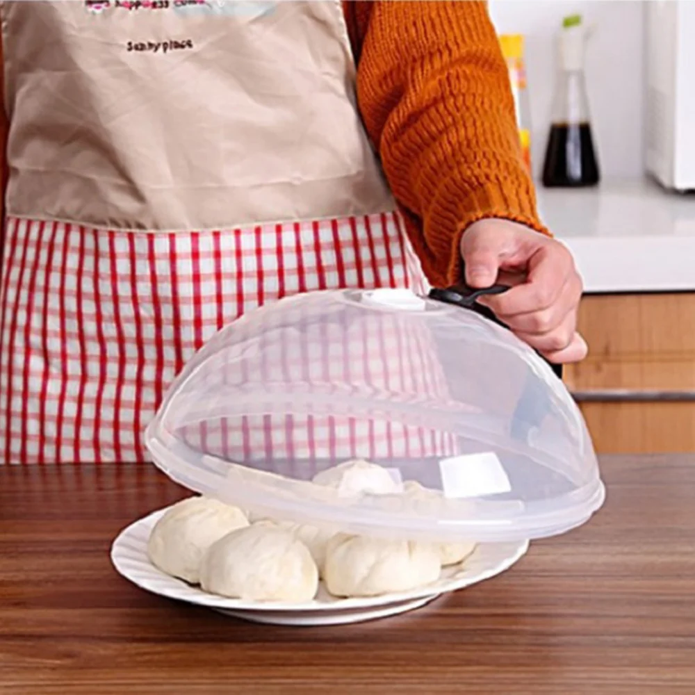 

Food Cover Kitchen Food Preservation Cover Creative Bowl Dish Cover for Home (Random Color)