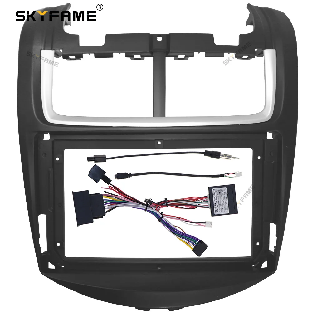 

Адаптер SKYFAME для автомобильной рамы для Chevrolet Aveo 2014-2019, Android, радио, аудио, панель приборной панели