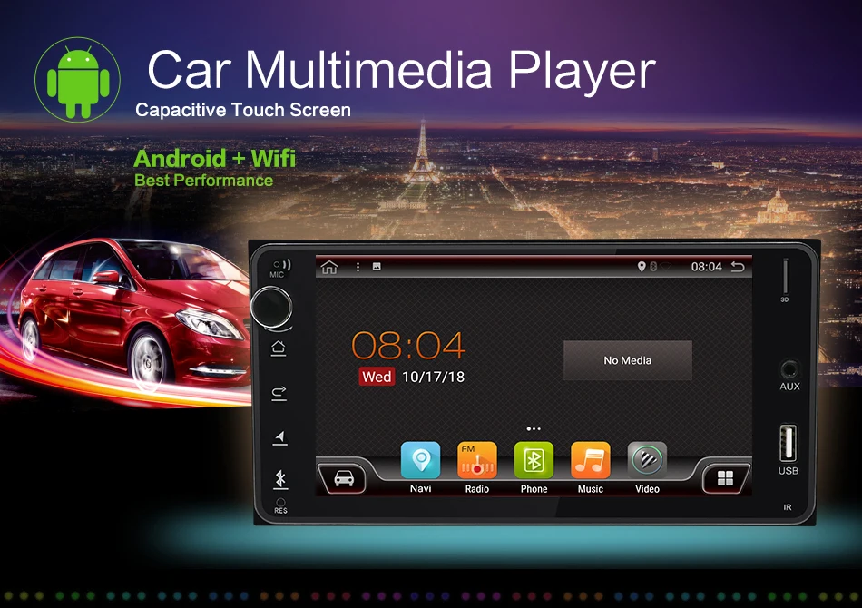 Новейший Android 8,1 автомобильный dvd для toyota corolla 2 Din универсальный автомобильный Радио с навигацией Bluetooth Wifi BT автомобильный стерео gps плеер