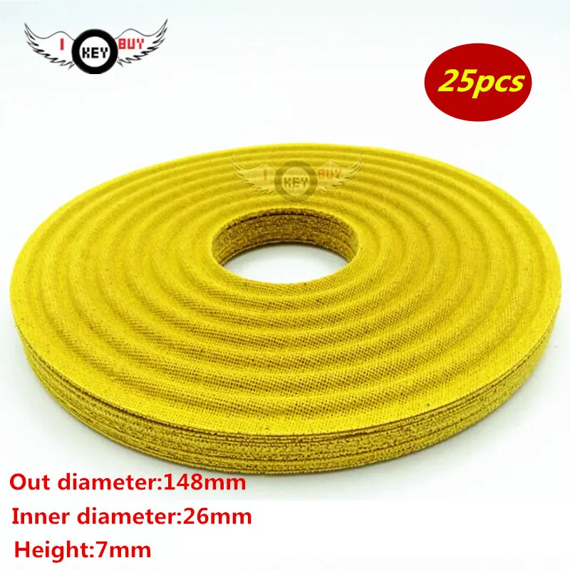 25pcs 148mm 26 mm Core Height 7mm Speaker Spring Pads Woofer Damper Wave Subwooferl Spider DIY For Car Home Theater Repair Parts