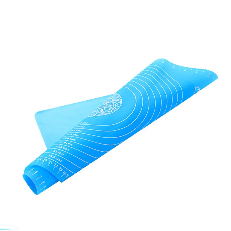 Антипригарный силиконовый коврик для разминания теста доска выпечки пирожных