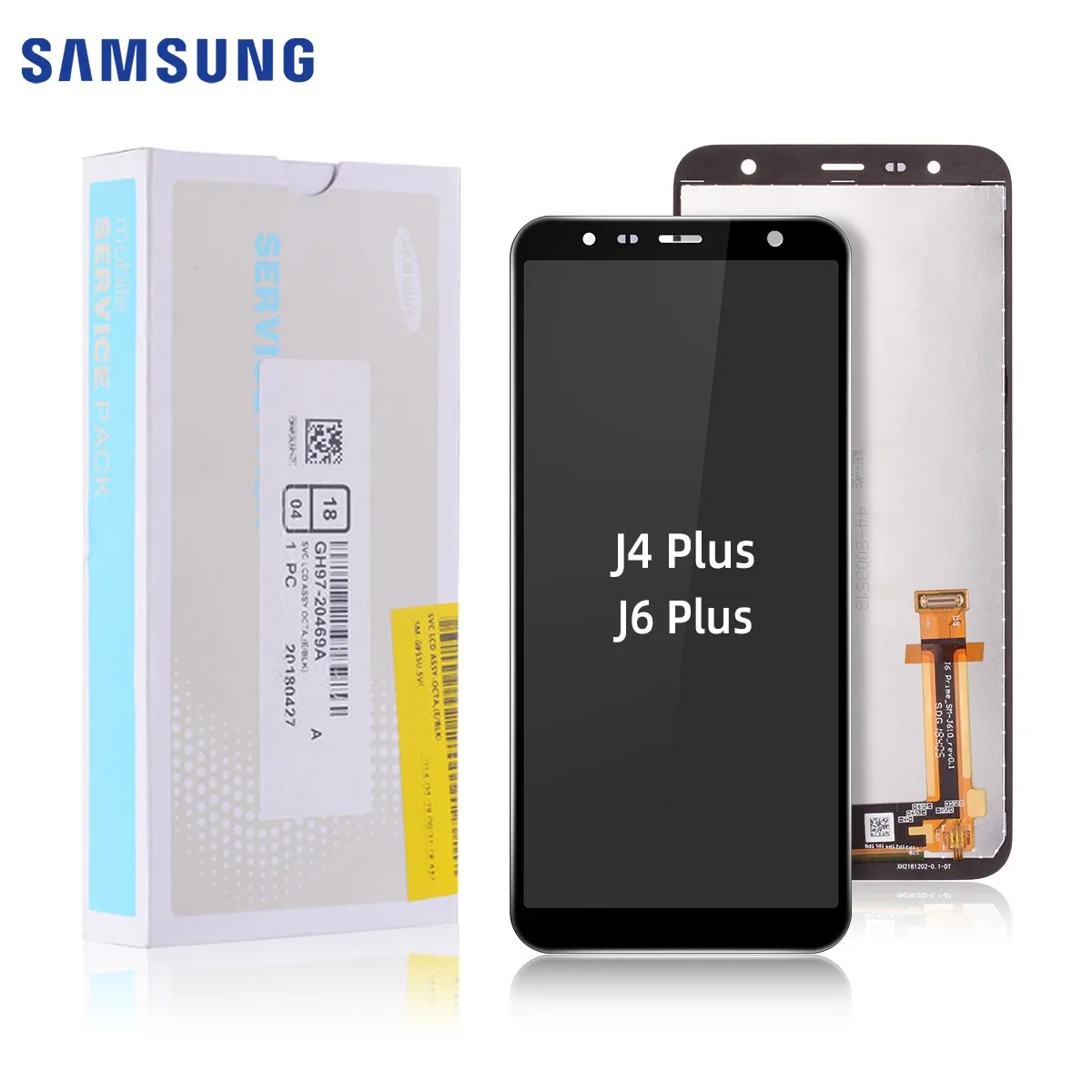 Сборка сенсорный экран J415 ЖК для samsung Galaxy J4 + 2018 замена на замену Plus| |
