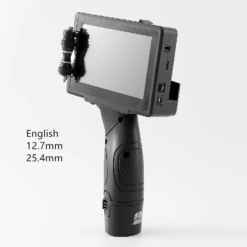 

Ручной струйный принтер Faith с датой и штрих-кодом, QR-код портативный для текстиля, металла, дерева, стекла, камня, ПВХ, струйный принтер